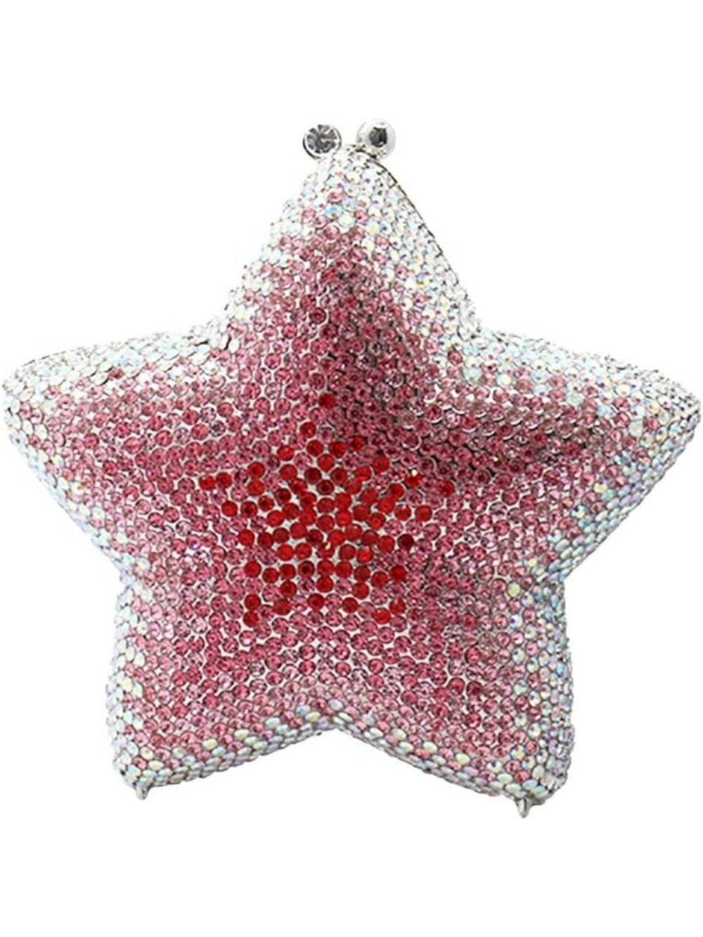 Rhinestone Star Clutch Purse | Unique Crystal Evening Bag for Weddings & Parties